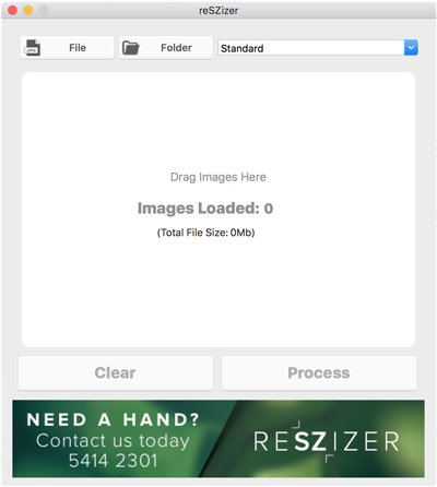 The Schoolzine ReSZizer on Mac
