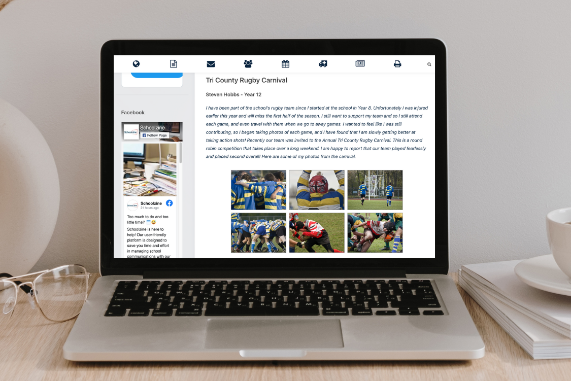 Schoolzine Newsletter Platform